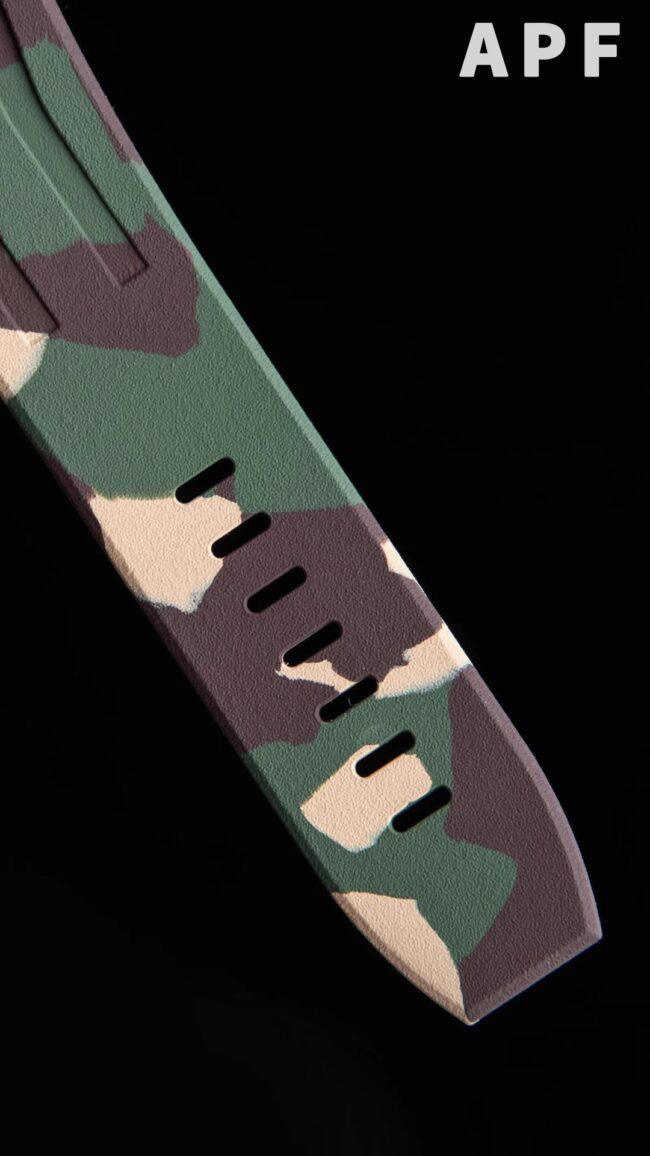 Big factory high-quality replicaAPFAudemars PiguetRoyal Oakgreen dial put an end to fake offshore 26400 watch leather strap picture