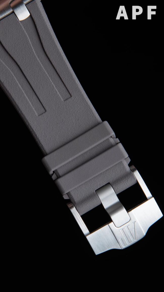 top-tier replicaAPFAudemars PiguetRoyal Oak offshore gray plate 26400 watch breaks OEM blockade technology clasp chart