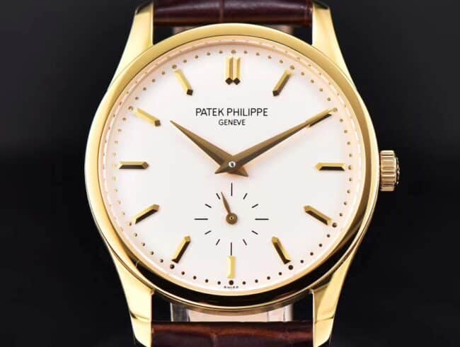 top-tier Patek Philippe 18k gold new product - classic watch series 5196G formal watch king makes shocking debut front view