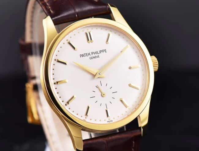 top-tier Patek Philippe 18k gold new product - classic watch series 5196G formal watch king makes shocking debut front view