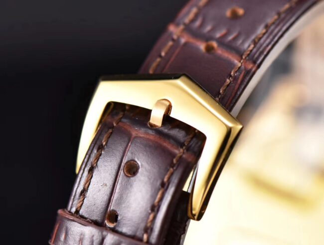 top-tier Patek Philippe 18k gold new product - classic watch series 5196G formal watch king makes shocking debut clasp picture