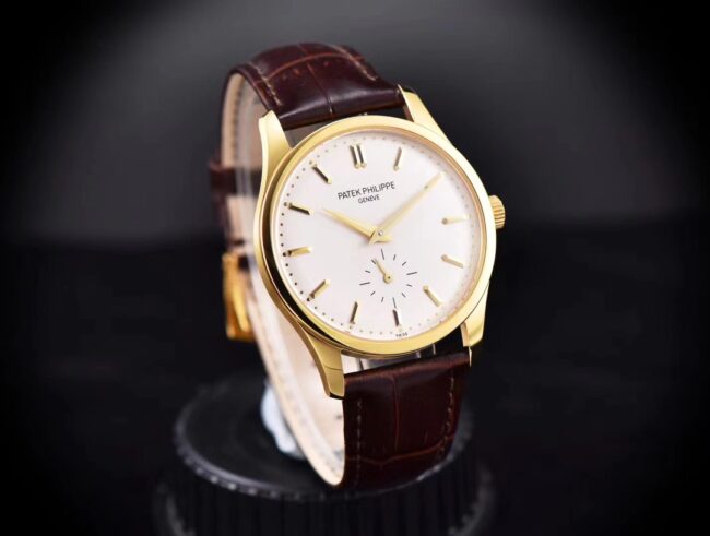 top-tier Patek Philippe 18k gold new product - classic watch series 5196G formal watch king makes shocking debut front view