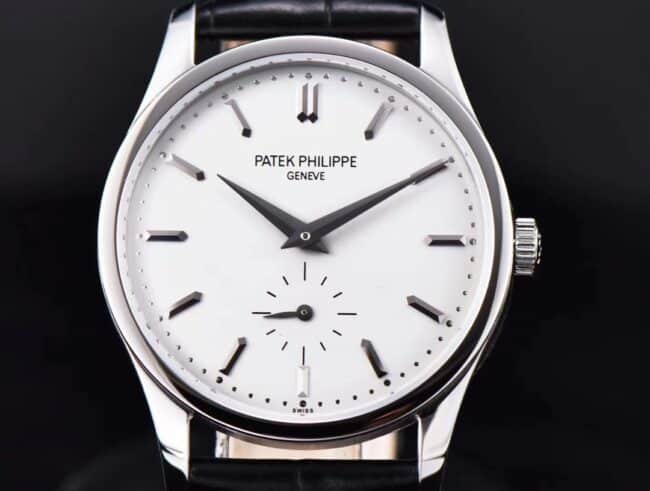 top-tiersuper clonePatek Philippe White Steel Classic Reappears New Classic Watch Series 5196G Formal Watch King Makes Shocking Debut Front View