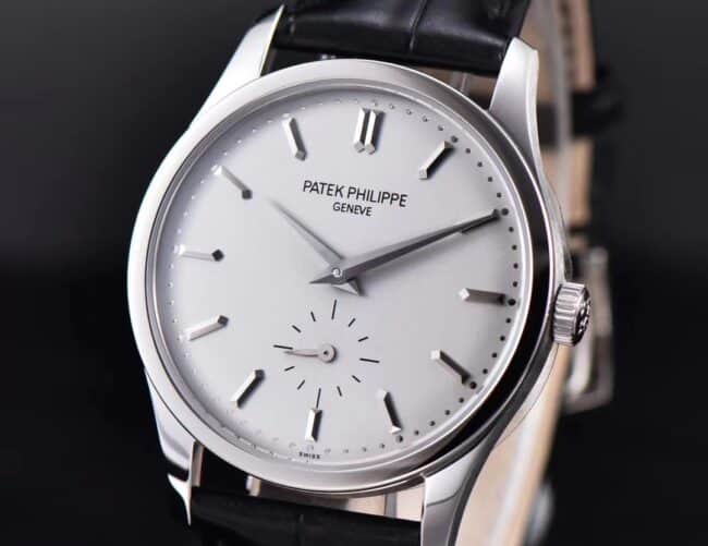 top-tiersuper clonePatek Philippe White Steel Classic Reappears New Classic Watch Series 5196G Formal Watch King Makes Shocking Debut Front View