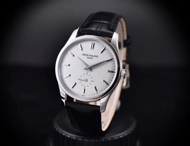 top-tiersuper clonePatek Philippe White Steel Classic Reappears New Classic Watch Series 5196G Formal Watch King Makes Shocking Debut Front View