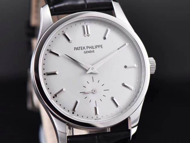 top-tiersuper clonePatek Philippe White Steel Classic Reappears New Classic Watch Series 5196G Formal Watch King Makes Shocking Debut Front View