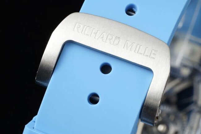 The most exciting Richard Miller replicaurbillon watch black dialRM Factory's latest masterpiece RM 053-02 polo tourbillonclasp picture