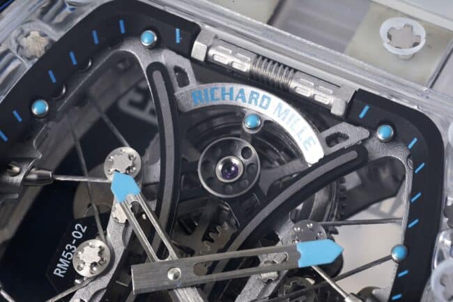 Top luxury Richard Mille white dial shocking arrival, RM 053-02 Polo Tourbillon latest masterpiece, the most explosive tourbillon watch, detailed photos.