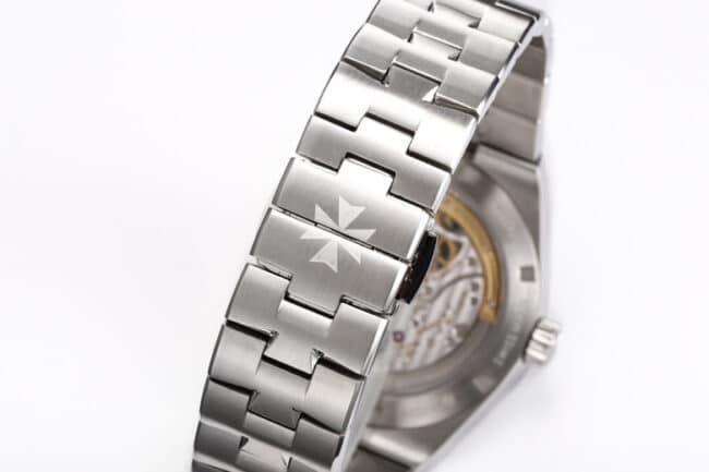 Big factory high-quality BBR2022 new model released Vacheron Constantin blue dial, the king of steel watches with peak appearance, travels all over the world tourbillonclasp picture