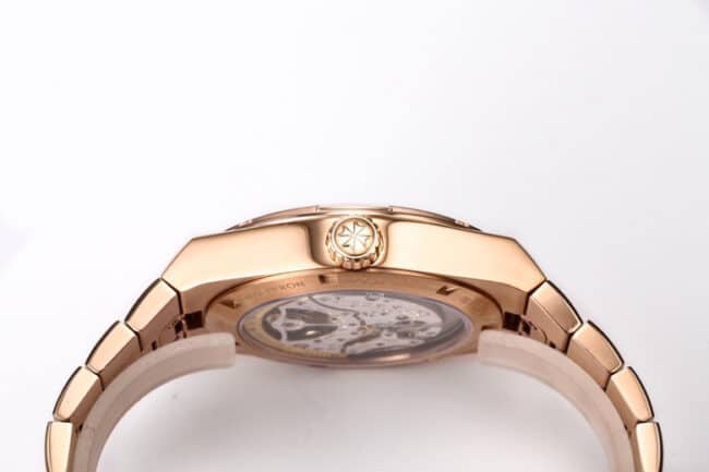 top-tiersuper cloneBBRVacheron Constantinrose goldblue dial tourbillon side view