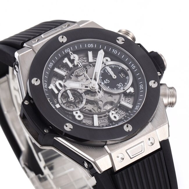 top-tier replicaZFHublot watch big bang series black dialtop-tier artifact new customized Hublot exclusive detail shots