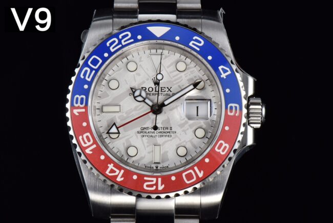 top-tiersuper cloneV9RolexGMT-MasterGMT full series watch front view