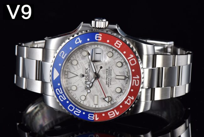 top-tiersuper cloneＶ9RolexGMT-MasterGMT full series watch detail shots