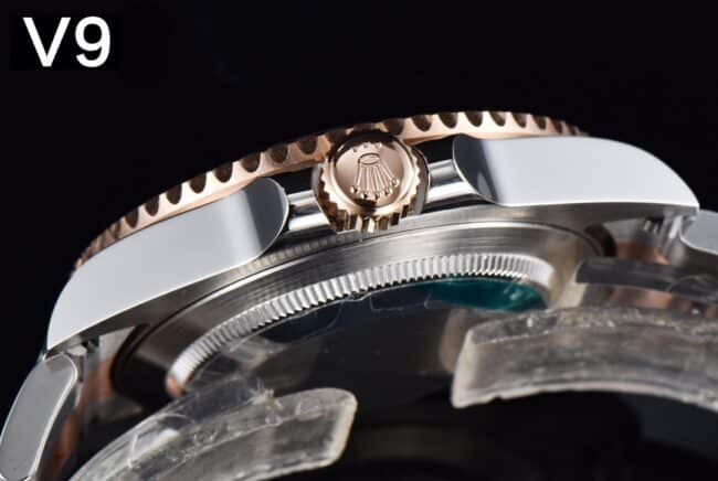 top-tier replicaＶRolex indirect black dialGMT-MasterGMT full series watch side view