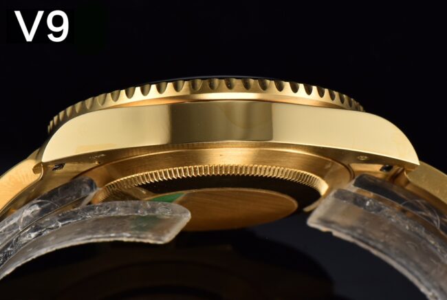 top-tiersuper cloneＶ9Rolexgreen dialGMT-MasterGMT full series watch side view