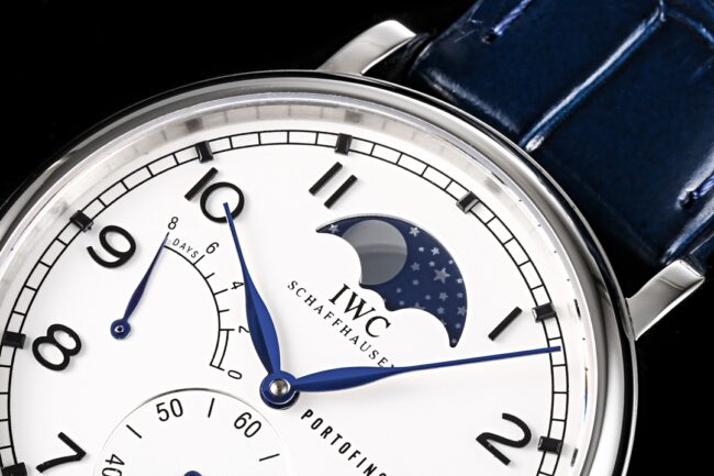 top-tiersuper cloneTWIWC Portofino series IW516409 see-through bottom watch detail shots