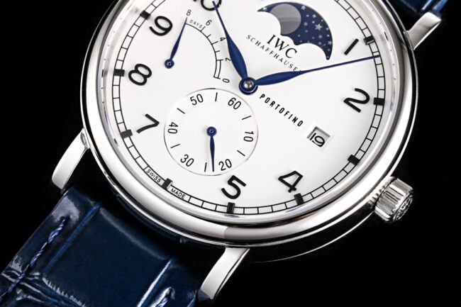 top-tiersuper cloneTWIWC Portofino series IW516409 see-through bottom watch detail shots