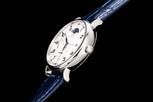 top-tiersuper cloneTWIWC Portofino series IW516409 see-through bottom watch side view