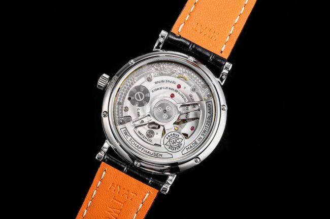 top-tiersuper cloneTWIWC Portofino series IW516409 see-through bottom watch movement picture