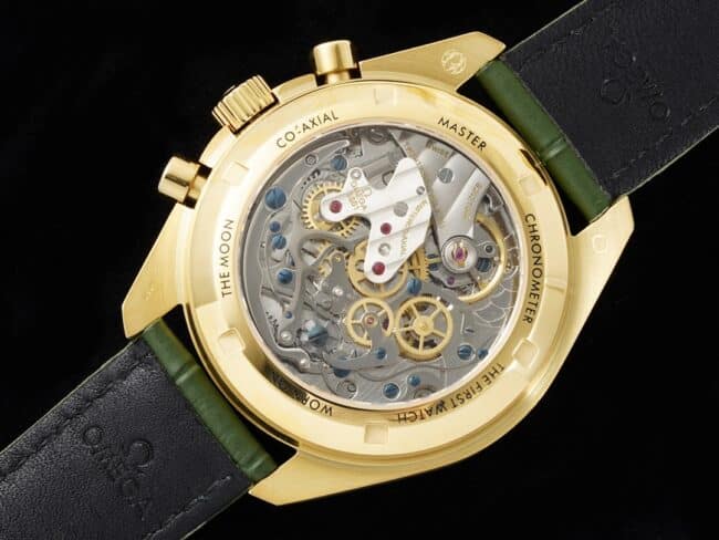 top-tier replicaRM2022 legendary space watch Omega Speedmaster series moon watch green dialmovement picture