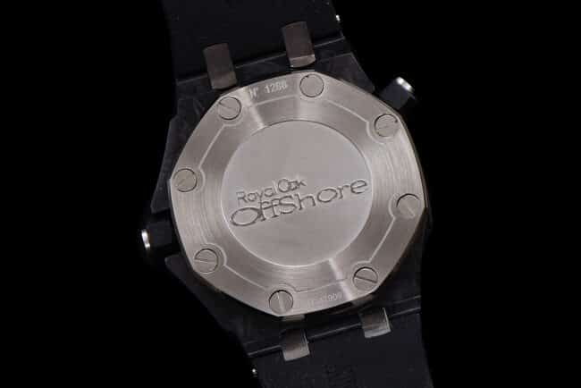 top-tier replicaIP factory Audemars Piguet15707 black ceramic classic ceramic material watch back cover picture