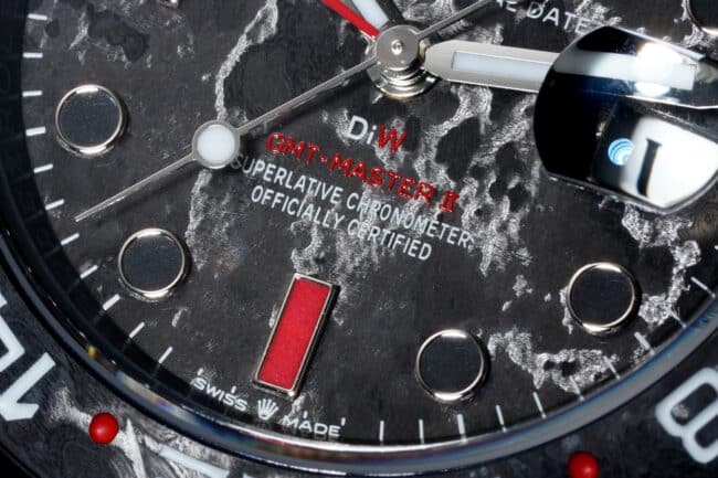 top-tiersuper cloneVS new RolexGMT-Master carbon fiber case men's watch detail shots