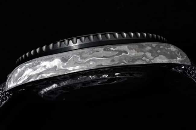 top-tiersuper cloneVS new RolexGMT-Master carbon fiber case men's watch side view