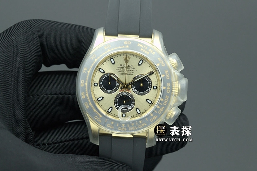 top-tier replicaC factory 18K gold Rolex new Shawn Yue yellow goldDaytona4130movement men's watch M116518ln-0048front live photo