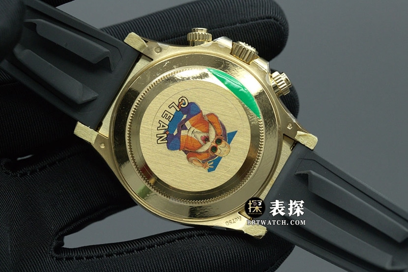 top-tier replicaC factory 18K gold Rolex new Shawn Yue yellow goldDaytona4130movement men's watch M116518ln-0048caseback live photo