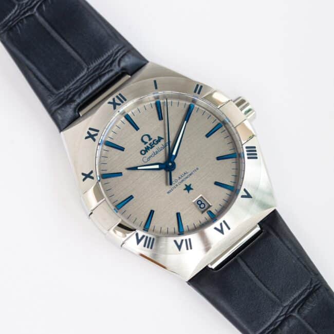Front view of OmegaOROEM's new model Seamaster 8800movement watch