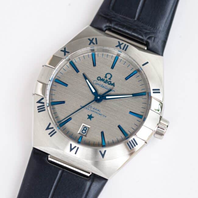 Front view of OmegaOROEM's new model Seamaster 8800movement watch