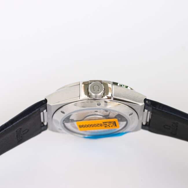 Side view of OmegaOROEM's new model Seamaster 8800movement watch
