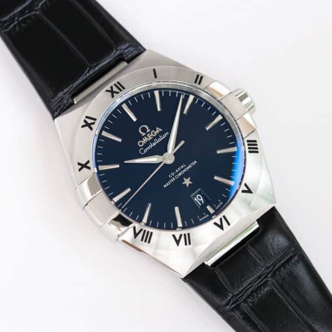 top-tier replicaOmegaOR Constellation series stainless steel 39mm watch front view