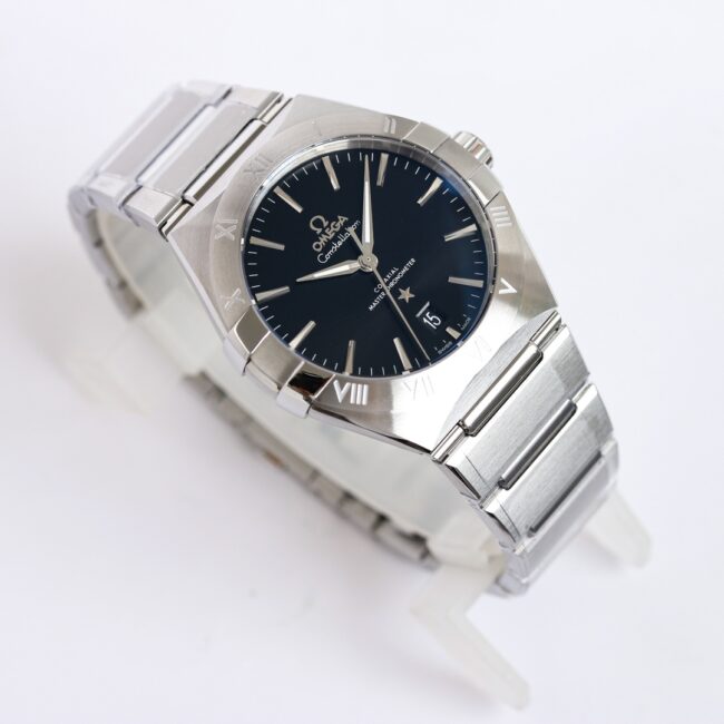 top-tiersuper cloneOmegaOR factory OEM new product 39mm Constellation series stainless steel watch front view