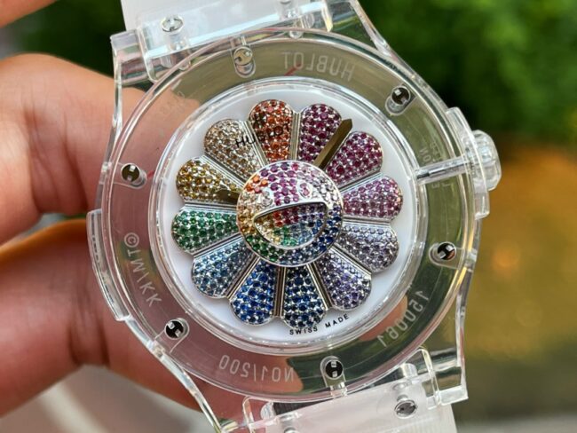 top-tiersuper cloneV9Hublot classic fusion series movement type fully automatic movement integrated men's watch front view