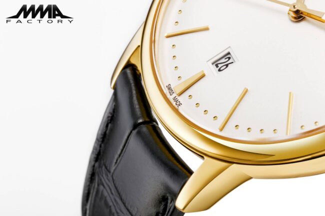 top-tier replicaMMA factory Vacheron Constantin18krose gold heritage series 85180 men's watch detail shots