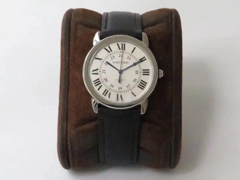 Cartier London Series 36mm watch review front view