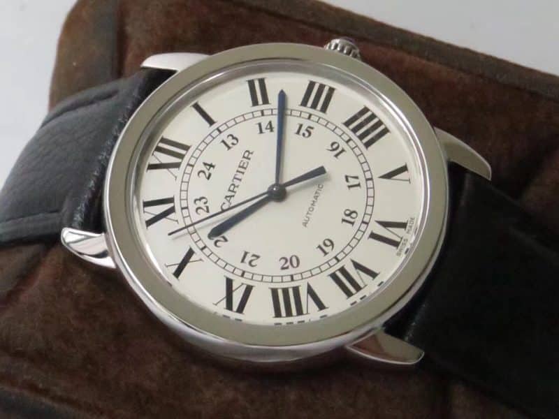 Cartier London Series 36mm watch review front view