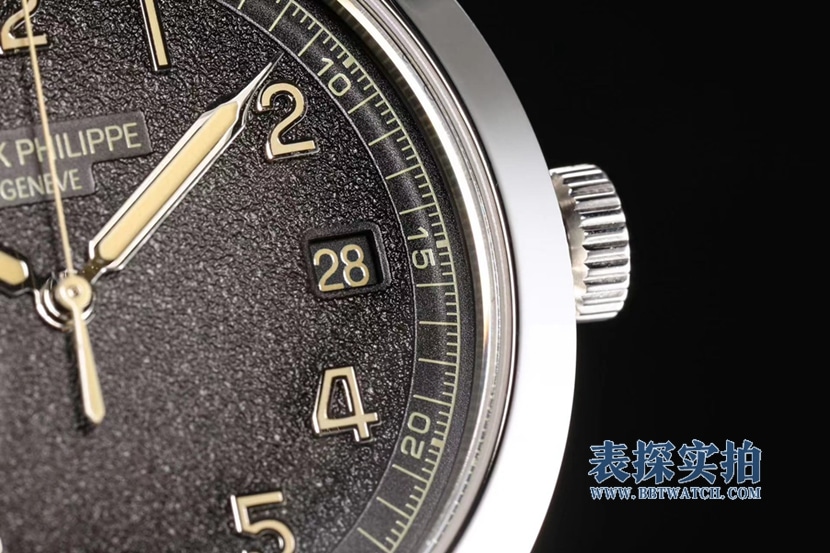 Detail of large factory high-quality replicaGRPatek Philippe classic watch series men's watch
