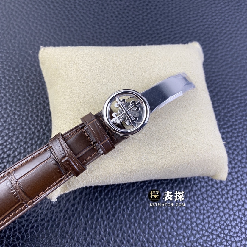 GR factory Patek Philippe super complex timepiece 5320G-011super watch men's rose gold disc leather strap model pictures and prices clasplive photos