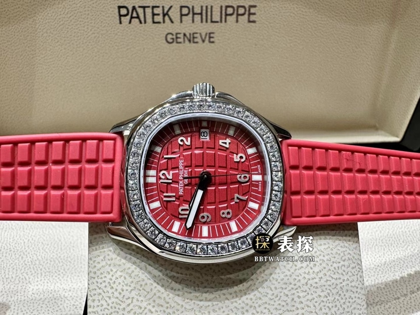 MMA factory Patek Philippe5067Atop-tier watch ladies red dial rubber model picture and price front live photo
