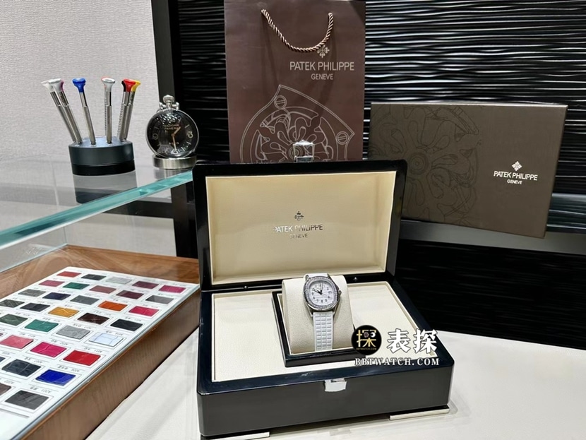 MMA factory Patek Philippe5067Asuper watch ladies white dial rubber model pictures and prices overall live photos
