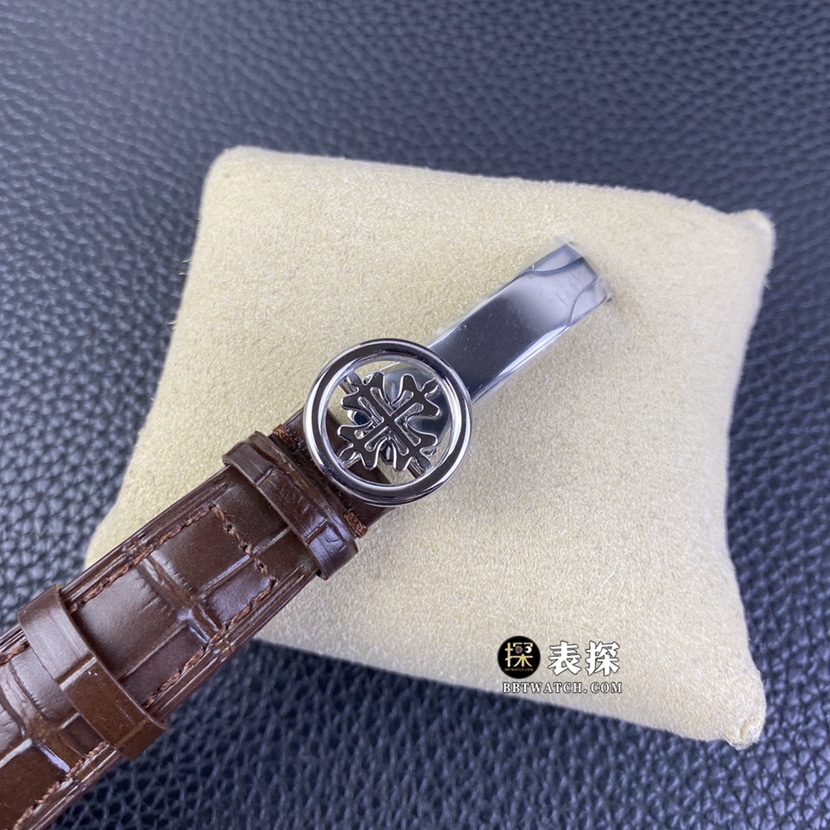 KR factory Patek Philippe super complex timepiece 5320G-001top-tier 1:1super watch men's breast white dialleather strap model pictures and prices clasplive photos