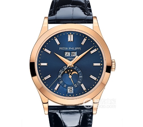 GR Factory Complications Chronograph Patek Philippe collectible watches Blue Plate Belt Model 5396R-015