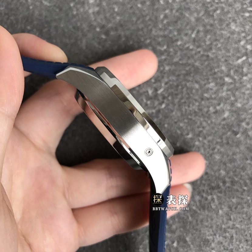 OM FactoryPatek Philippe59681:1top-tier watch men's blue dial rubber model pictures and prices side live photo