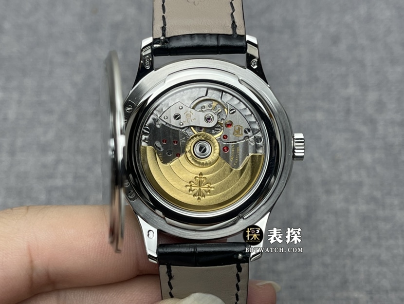 ZF FactoryPatek Philippe classical watch 5296top-tier watch men's breast white dialleather strap model pictures and prices caseback live photo
