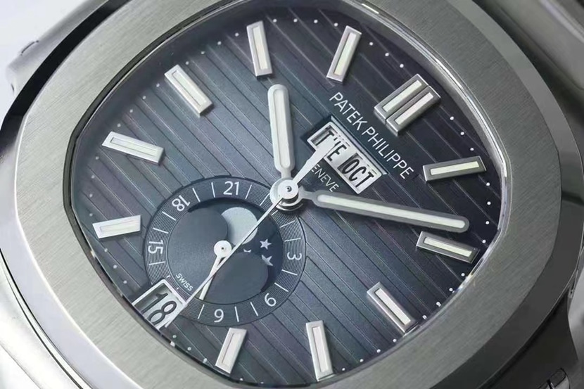 PPF FactoryPatek Philippetop-tier replicaNautilus5726moon phase annual calendar watch price and pictures