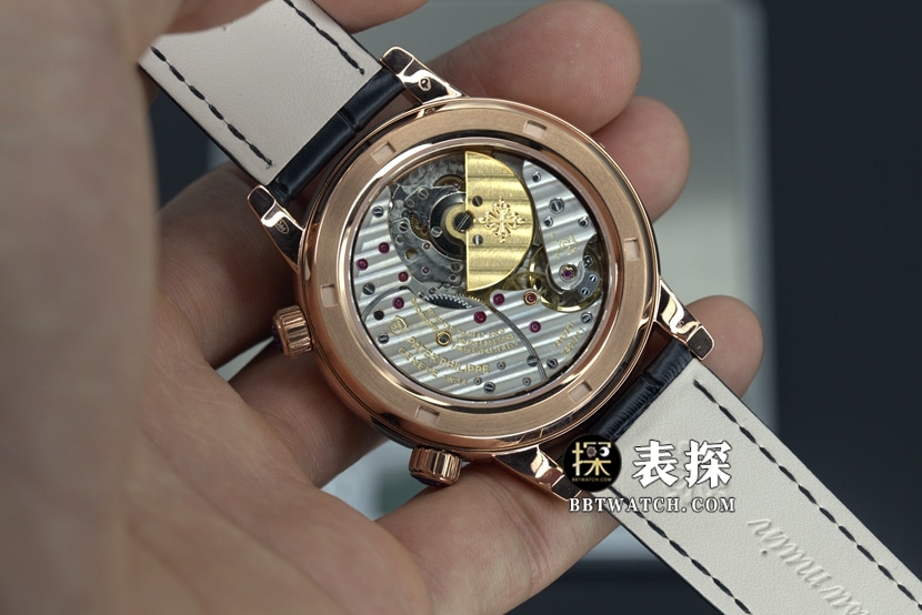 YL factory Patek Philippe super complex function timepiece top-tier 1:1super watch starry sky black dialleather strap model pictures and prices caseback live photo