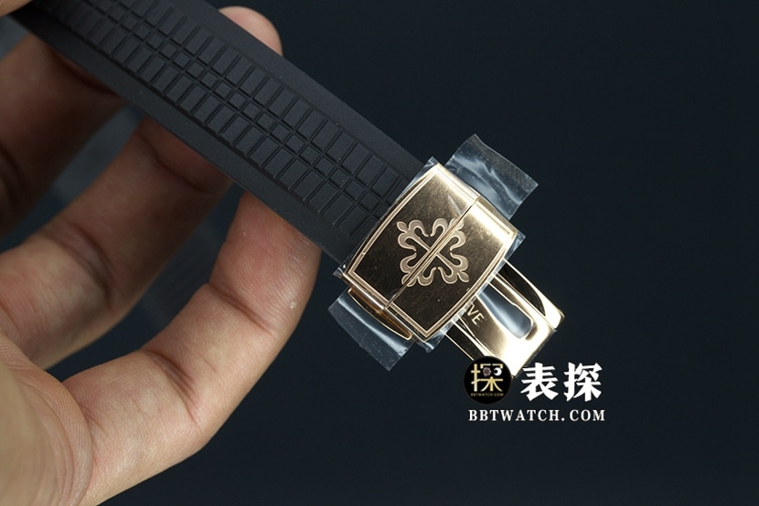 WY factory Patek Philippe1:1super watch black dial white needle rubber model pictures and prices clasplive photos
