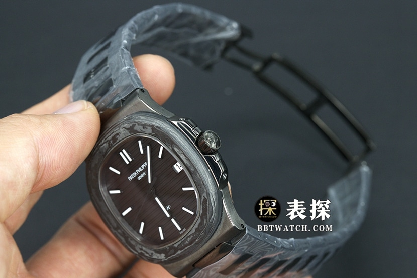 DiWPatek Philippe sporty and elegant watch black dial white needle steel bracelet model pictures and prices overall live photos